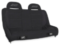 Picture of PRP Jeep Wrangler JKU/JLU Elite Series Rear Bench- Black Vinyl