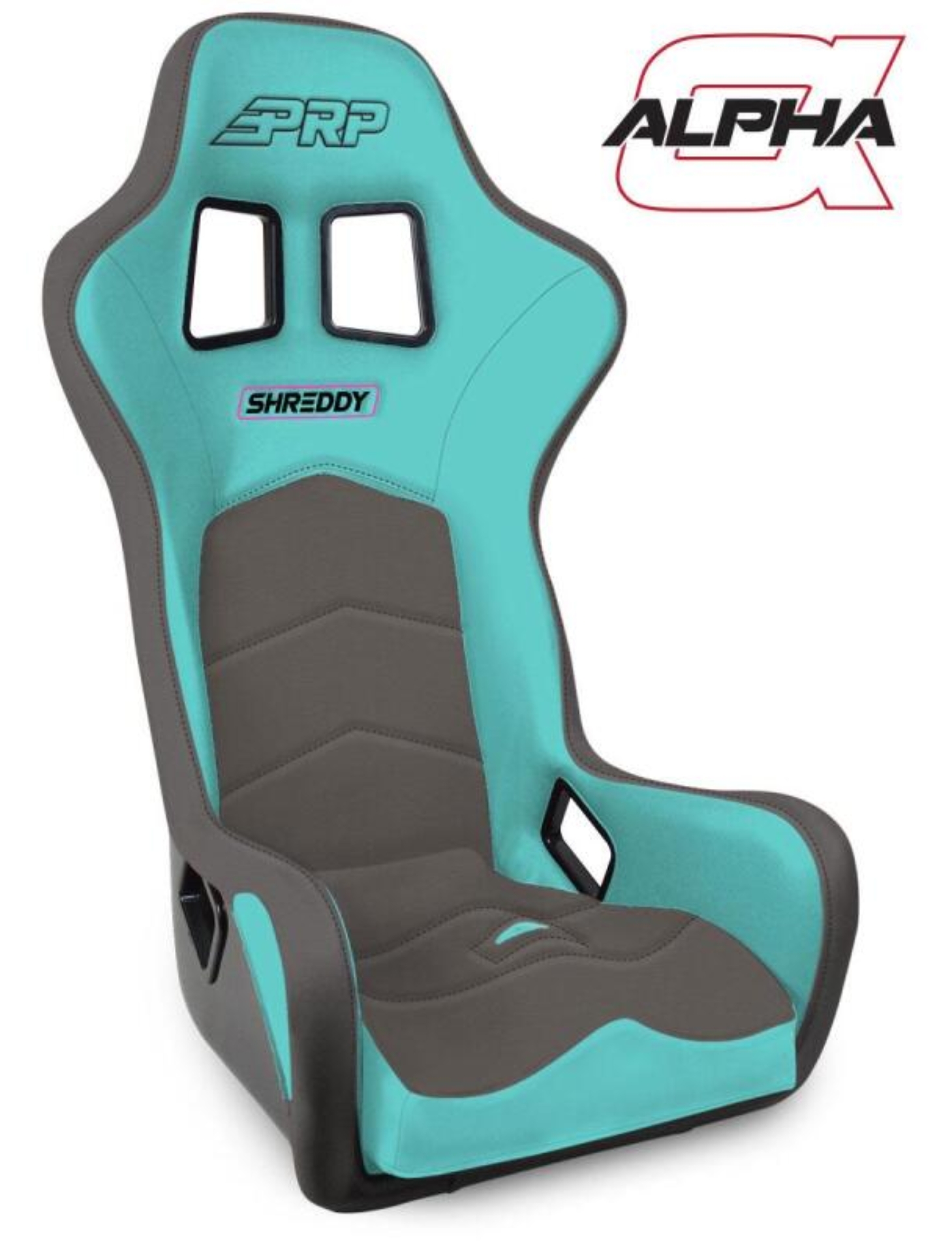 Picture of PRP Shreddy Alpha Composite Seat- Teal/Grey