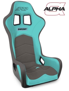Picture of PRP Shreddy Alpha Composite Seat- Teal/Grey
