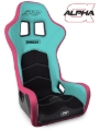 Picture of PRP Shreddy Alpha Composite Seat Black- Pink/Teal