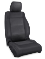 Picture of PRP 07-10 Jeep Wrangler JK Front Seat Covers/2 door or 4 door (Pair) - Black/Grey