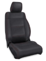 Picture of PRP 11-12 Jeep Wrangler JK Front Seat Covers/2 door or 4 door (Pair) - Black with Red Stitching