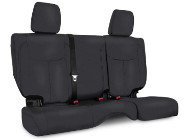 Picture of PRP 13-18 Jeep Wrangler JK Rear Seat Cover/2 door - All Black