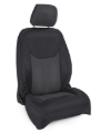 Picture of PRP 13-18 Jeep Wrangler JK Front Seat Covers/2 door or 4 door (Pair) - Black/Grey