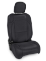 Picture of PRP 2018+ Jeep Wrangler JL/2 door/Rubicon Front Seat Covers (Pair) - All Black