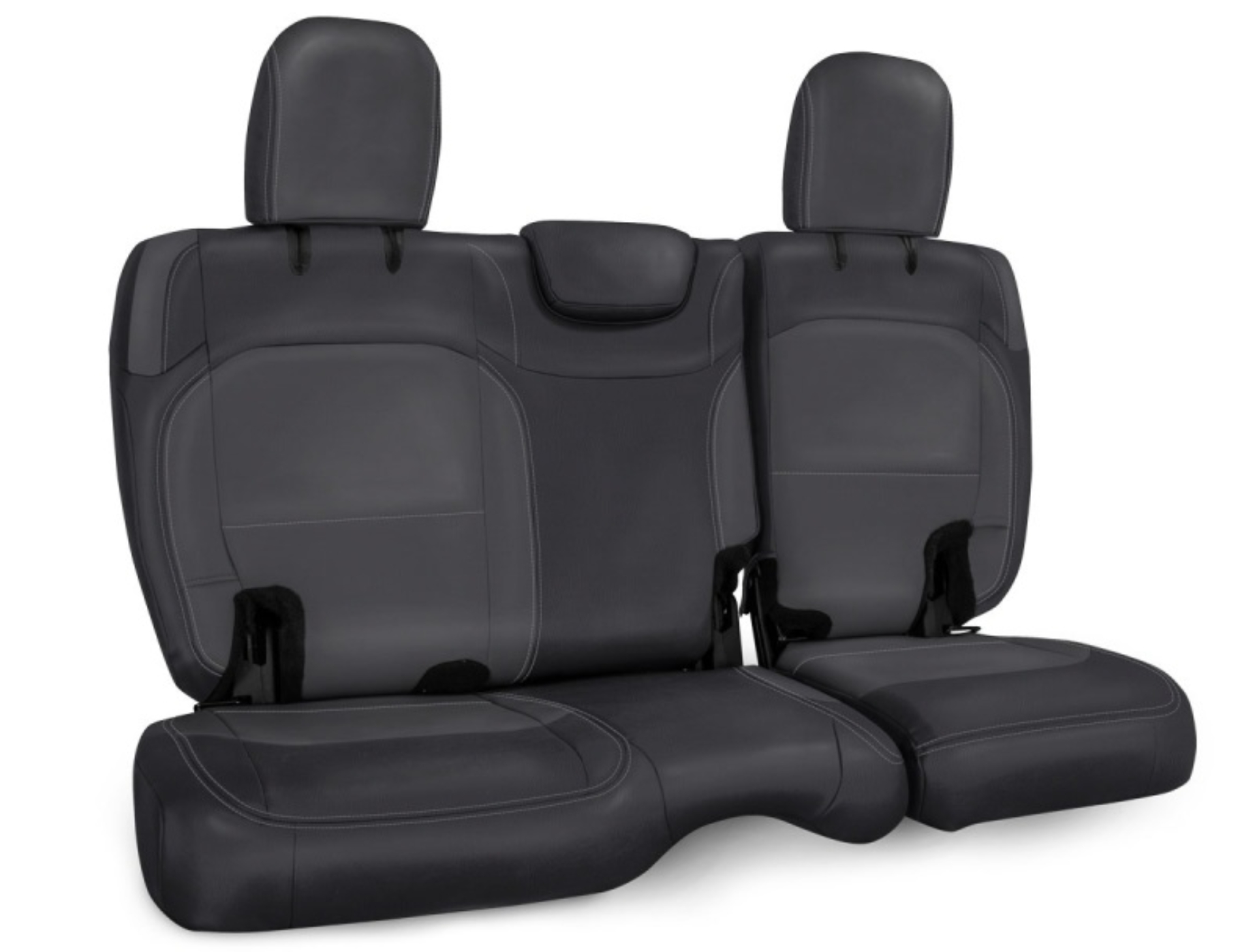 Picture of PRP 2018+ Jeep Wrangler JL/2 Door Rear Bench Cover - Black/Grey