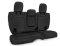 Picture of PRP 2018+ Jeep Wrangler JLU/4 door Rear Bench Cover with Leather Interior - All Black