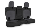 Picture of PRP 2018+ Jeep Wrangler JLU/4 door Rear Bench Cover with Leather Interior - Black/Grey