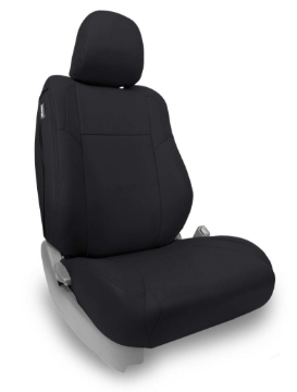 Picture of PRP 12-15 Toyota Tacoma Front Seat Covers/ Fold Flat Edition (Pair) - All Black