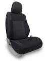 Picture of PRP 12-15 Toyota Tacoma Front Seat Covers/ Fold Flat Edition (Pair) - Black/Grey