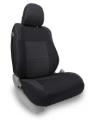 Picture of PRP 12-15 Toyota Tacoma Front Seat Covers/ Fold Flat Edition (Pair) - Black/Grey