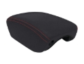 Picture of PRP  2018+ Jeep Wrangler JL / Jeep Gladiator JT Center Console Cover - Black with Red Stitching