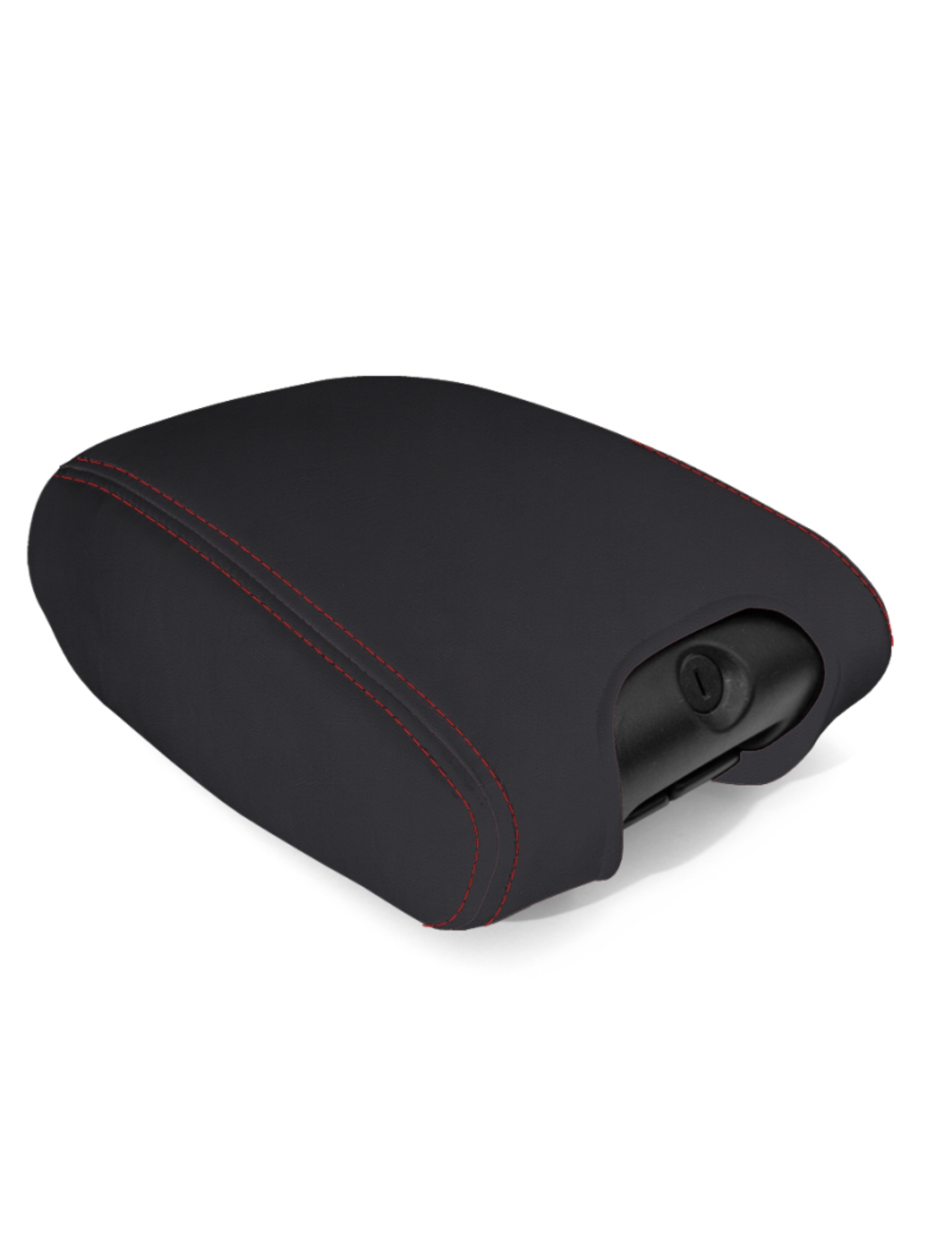 Picture of PRP 11-18 Jeep Wrangler JK/JKU Center Console Cover - Black with Red Stitching