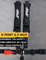 Picture of PRP 5.2 Harness with Shoulder Straps Sewn to Lap- Black