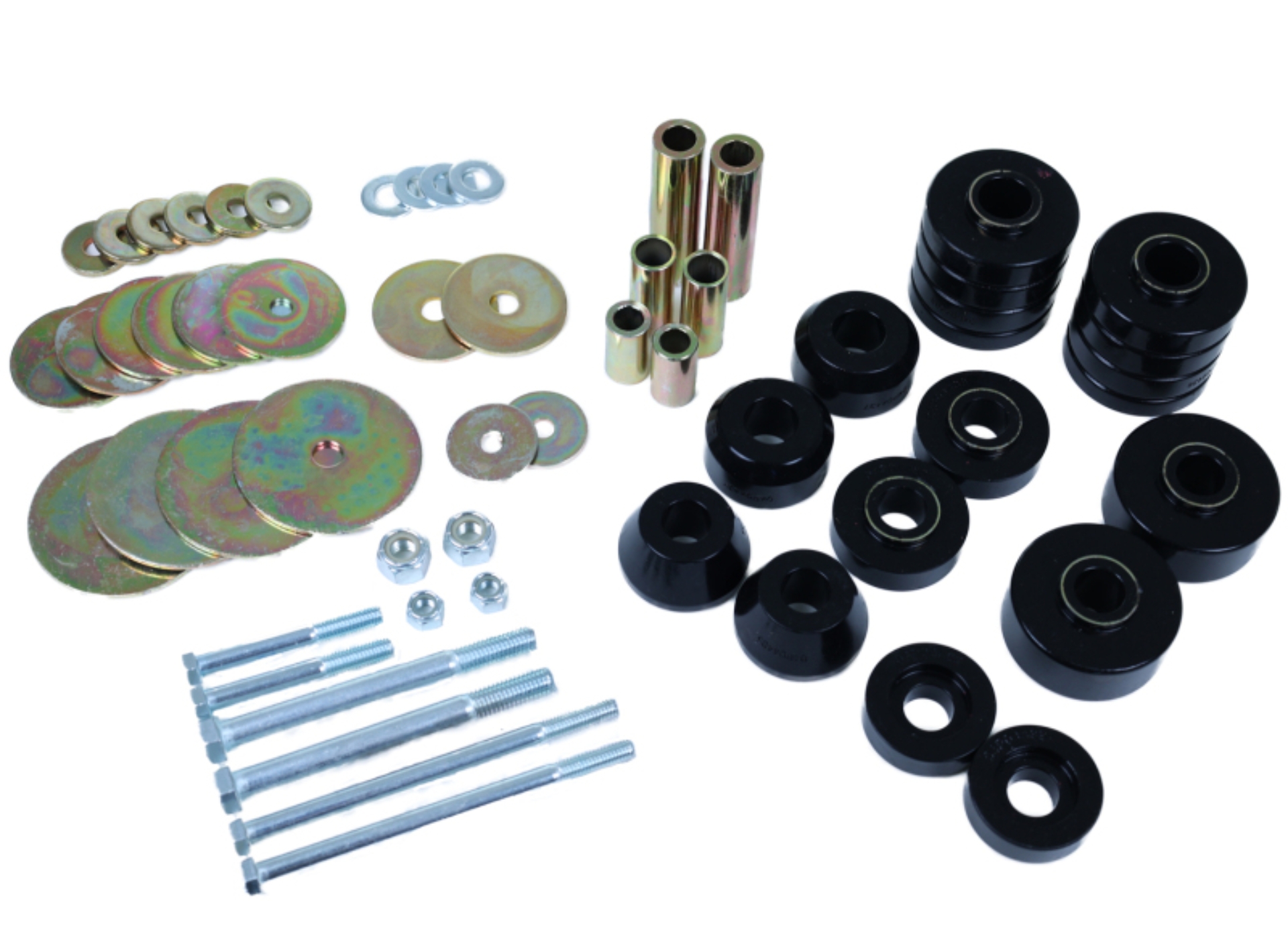 Picture of Energy Suspension 69-72 GMC C1500 Pickup Black Body Mount Bushing Set