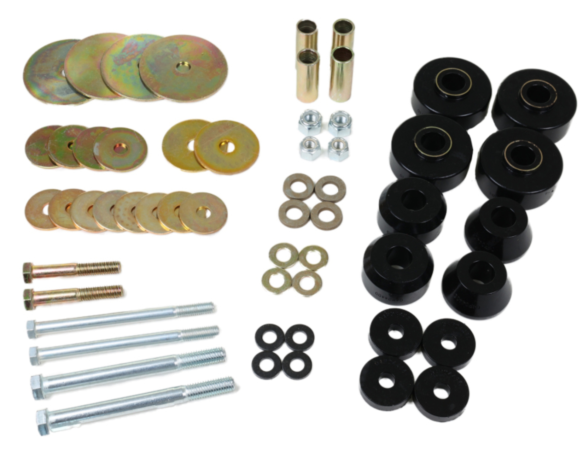 Picture of Energy Suspension 67-68 Chevrolet C-10 Pickup Black Body Mount Set
