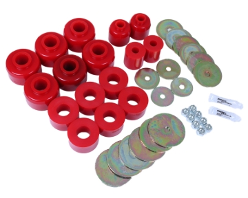 Picture of Energy Suspension 03-09 Toyota 4Runner/GX470 / 07-14 FJ Cruiser Red Body Mount Bushing Set