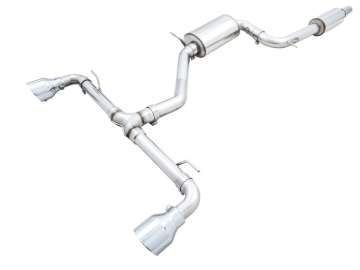 Picture of AWE Tuning 2022 VW GTI MK8 Touring Edition Exhaust - Chrome Silver Tips