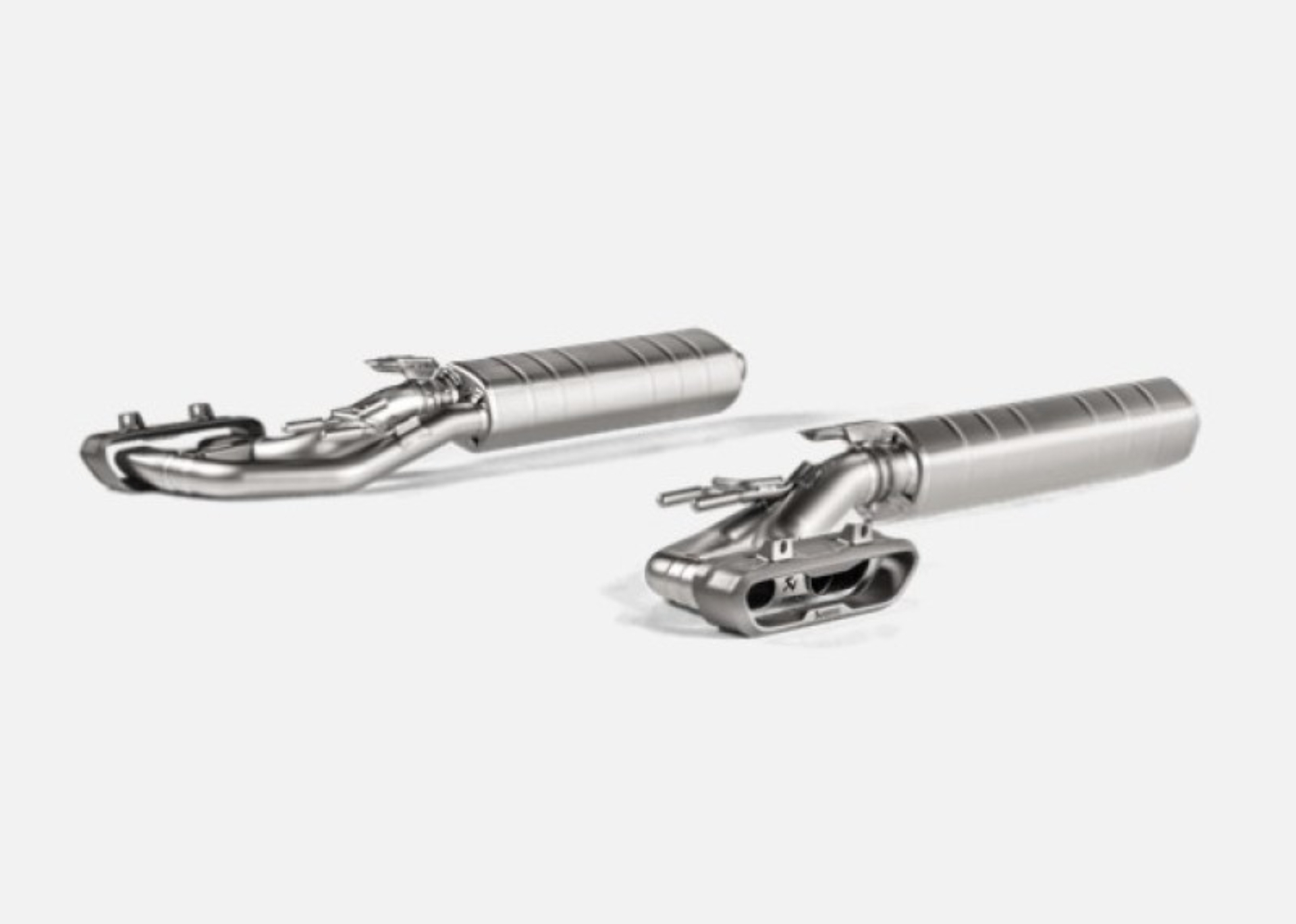 Picture of Akrapovic 2019 Mercedes-Benz G63 AMG OPF/GPF Evolution Line w/Cat (Titanium)