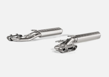 Picture of Akrapovic 2019 Mercedes-Benz G63 AMG OPF/GPF Evolution Line w/Cat (Titanium)
