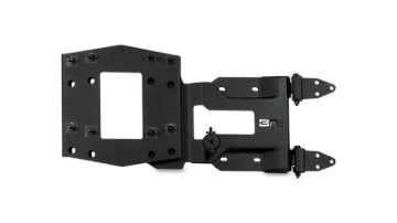 Picture of Body Armor 4x4 18-22 Jeep Wrangler JL Reinforced Tire Carrier - Black