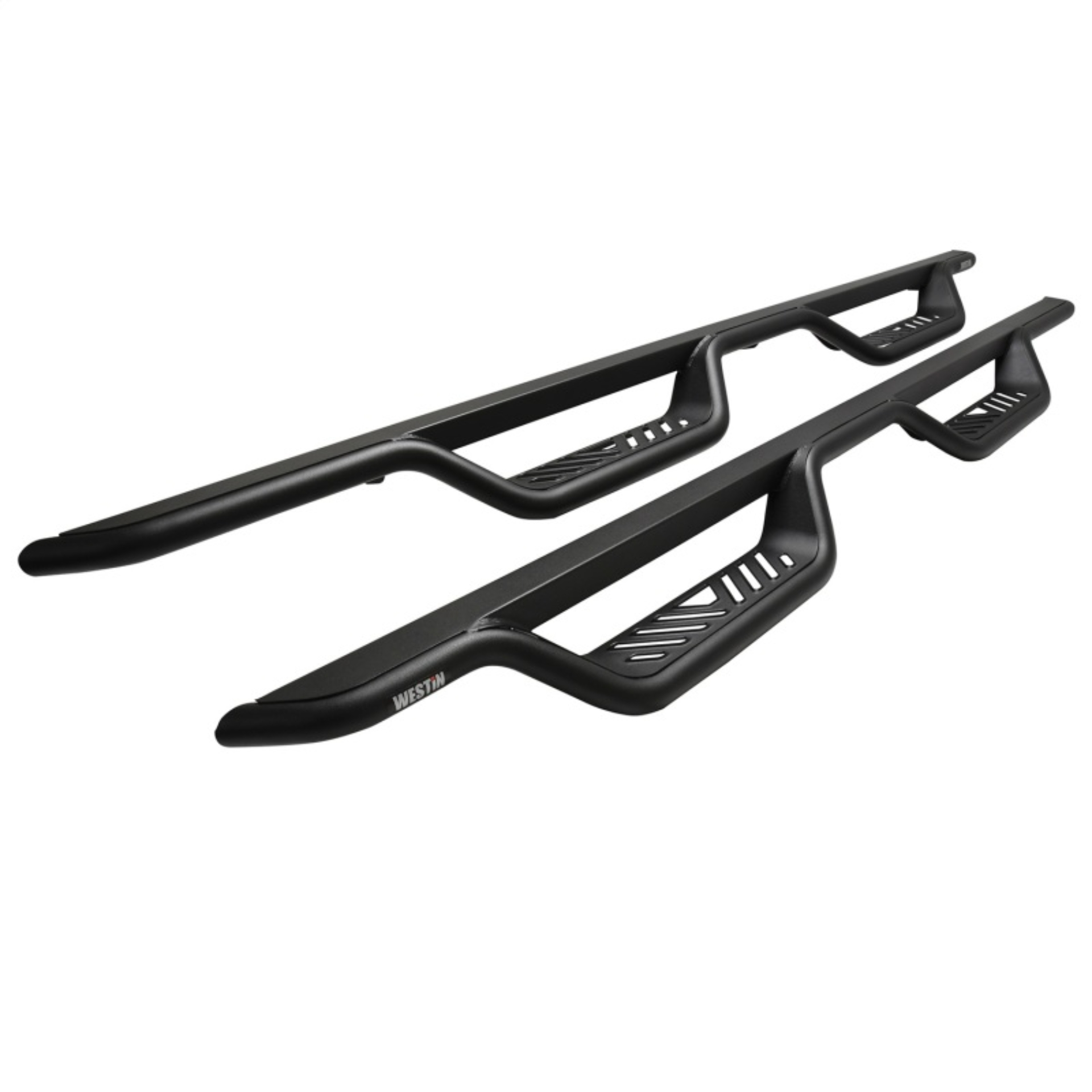 Picture of Westin 19-22 Ram 1500 Crew Cab (Excl. 19-22 Ram 1500 Classic) Outlaw Nerf Step Bars - Textured Black