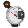 Picture of Autometer Mopar 5in / 10k RPM / Pedestal Mount White Tachometer w/ Shift Light