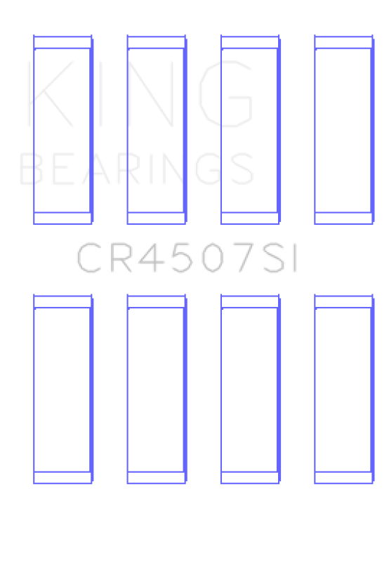 Picture of King Engine Bearings KING Connecting Rod Bearings - CR4507SI0.75