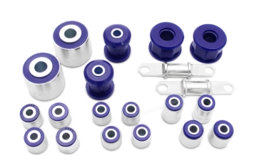 Picture of SuperPro 2004 Mazda 3 i Front/Rear Vehicle Master Bushing Kit Std Alignment w/ Trailing Arm Bushing