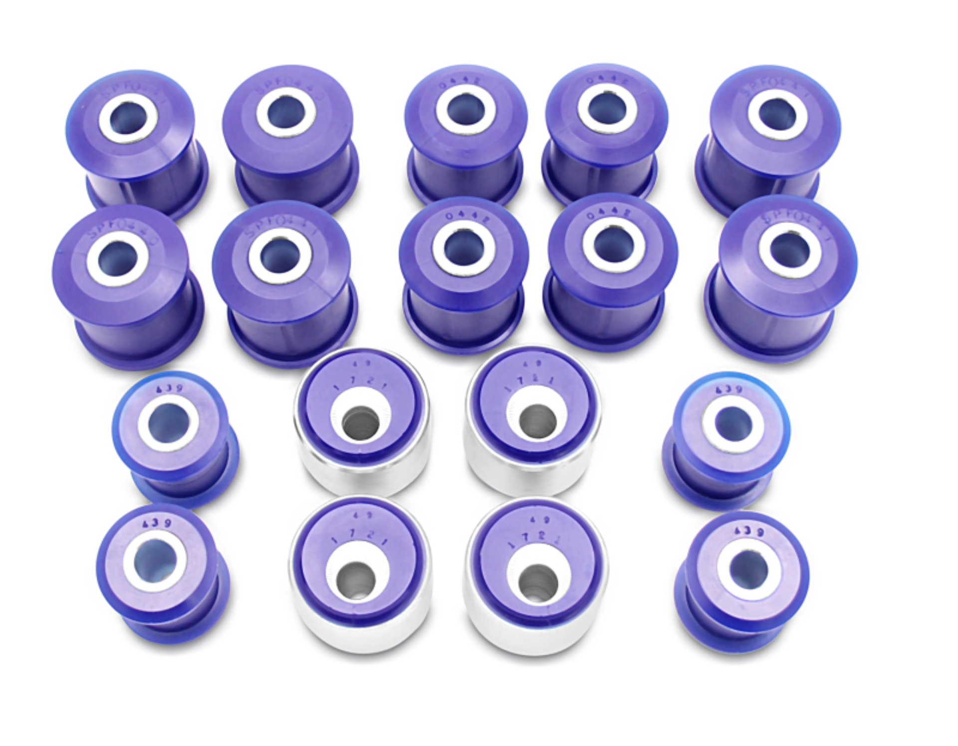 Picture of SuperPro 1991 Toyota Land Cruiser Base Front / Rear Vehicle Bushing Kit - 4 Deg. Caster Correction