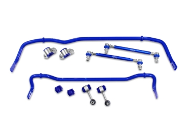 Picture of SuperPro 2015 Audi A3 TDI Prestige Front / Rear 24mm & 22mm Adjustable Sway Bar and End Link Kit