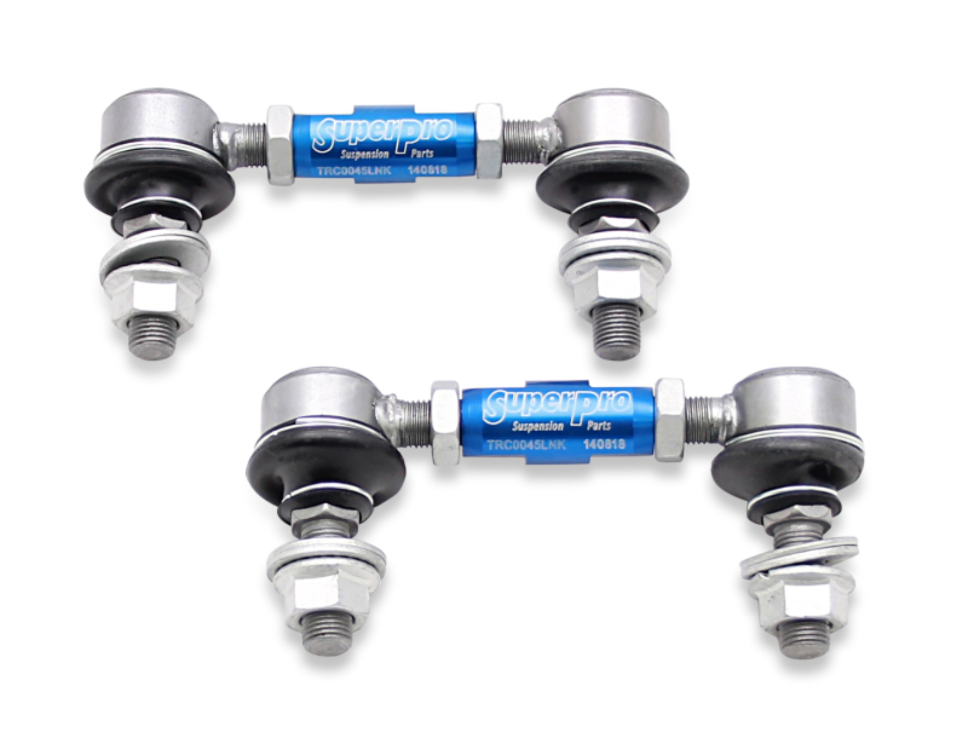 Picture of SuperPro 1997 Chevrolet Corvette 0 Front HD Adjustable End Link Set (12mm Studs 100mm-120mm Length)