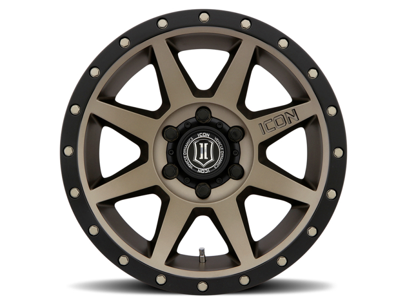 Picture of ICON Rebound 18x9 6x5.5 25mm Offset 6in BS 95.1mm Bore Bronze Wheel