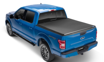 Picture of Lund 22-23 Nissan Frontier 6ft. Bed - Genesis Tri-Fold Tonneau Cover - Black