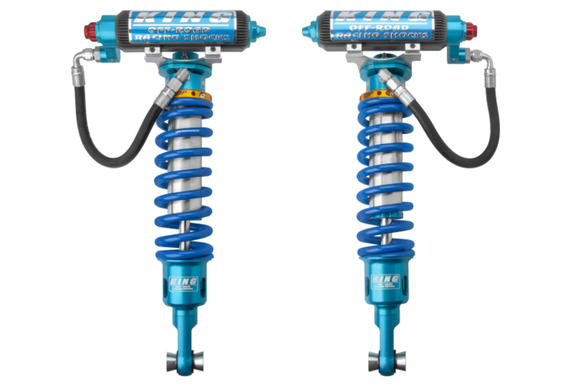 Picture of King Shocks 2021+ RAM 1500 TRX Front 3.0 Dia Remote Perf Fin Res Coilover w/Adj/Int Bypass (Pair)
