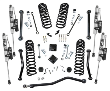 Picture of Superlift 20-22 Jeep Gladiator JT (NO Mojave) 4WD 4in Dual Rate Coil Lift Kit w/Fox 2.0 Res Shocks