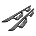 Picture of Westin 19-22 Chevrolet Silverado / GMC Sierra Double Cab Outlaw Nerf Step Bars - Textured Black
