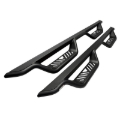 Picture of Westin 15-22 Chevrolet Colorado / GMC Canyon Crew Cab Outlaw Nerf Step Bars - Textured Black