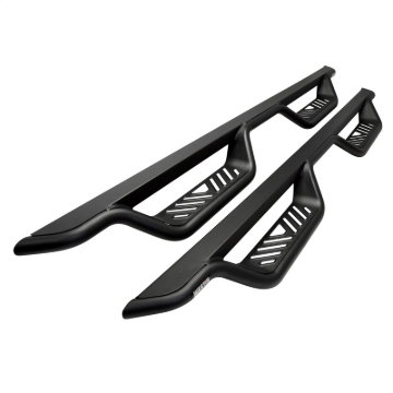 Picture of Westin 15-22 Chevrolet Colorado / GMC Canyon Crew Cab Outlaw Nerf Step Bars - Textured Black