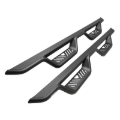 Picture of Westin 19-22 Chevrolet Silverado / GMC Sierra Double Cab Outlaw Nerf Step Bars - Textured Black