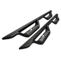 Picture of Westin 15-22 Chevrolet Colorado / GMC Canyon Crew Cab Outlaw Nerf Step Bars - Textured Black