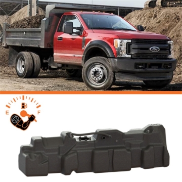 Picture of Titan Fuel Tanks 17-24 Ford Universal Cab & Chassis 40 Gallon XXL Mid-Ship Fuel Tank
