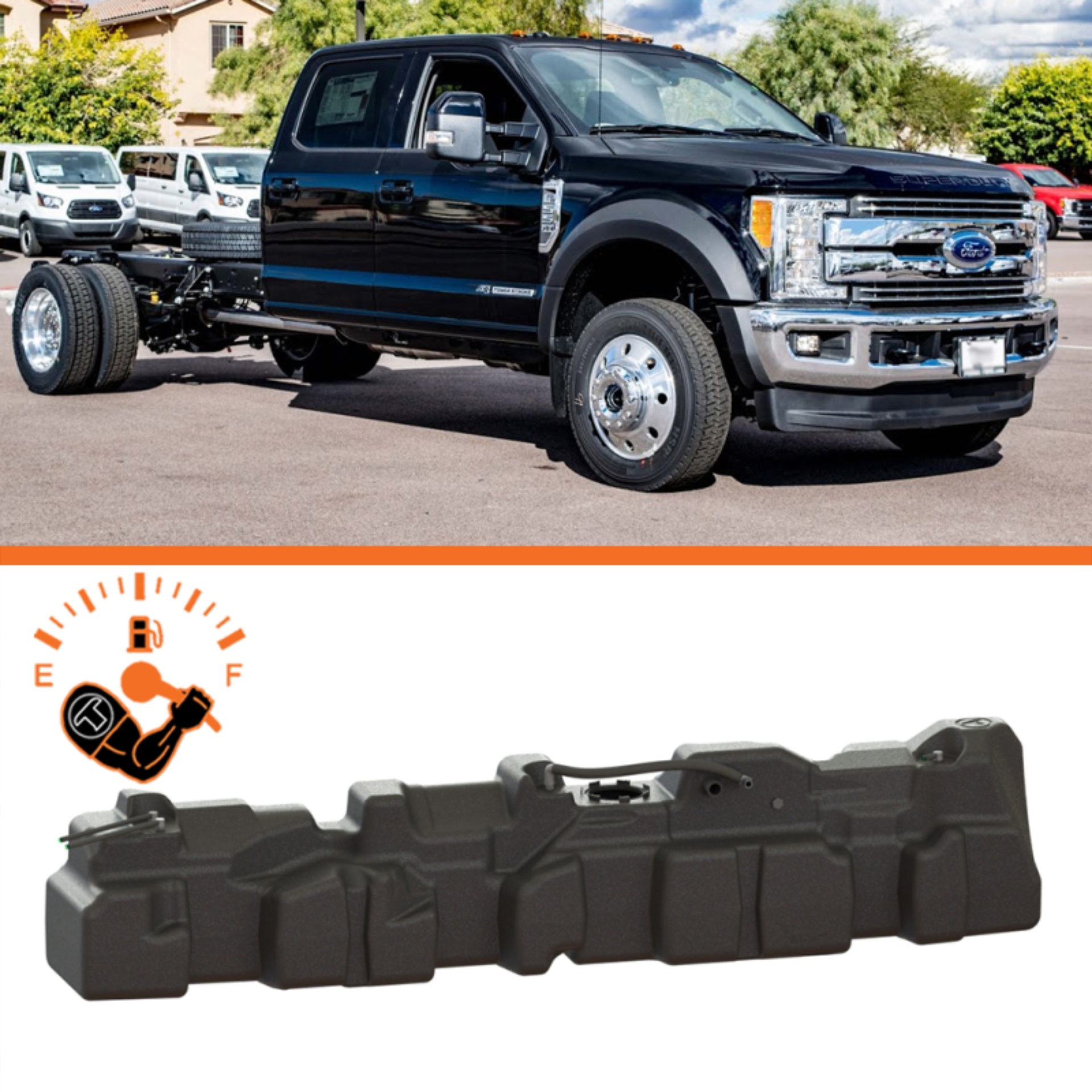 Picture of Titan Fuel Tanks TFT XXL Mid-Ship Fuel Tanks - 7020617