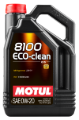 Picture of Motul 5L Synthetic Engine Oil 8100 0W20 Eco-Clean