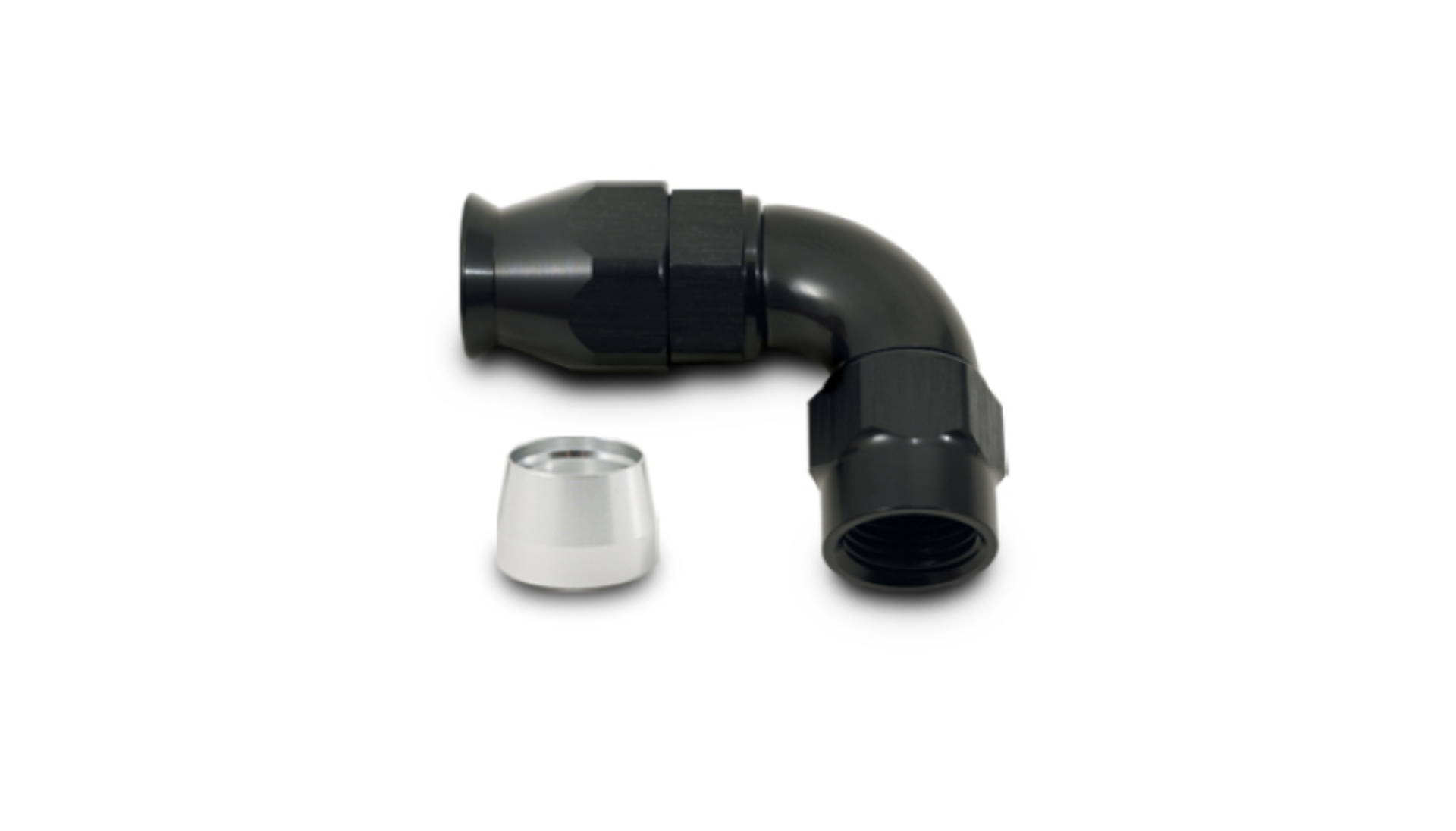 Picture of Vibrant 90 Degree High Flow Hose End Fitting for PTFE Lined Hose -16AN