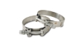 Picture of Vibrant Stainless Steel T-Bolt Clamps - Clamp Range 1.65in-1.89in (2 Pack)