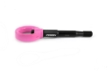 Picture of PERRIN 15-17 Subaru WRX & STI / 13-17 Crosstrek / 12-16 Impreza Tow Hook Kit (Front) - Hyper Pink