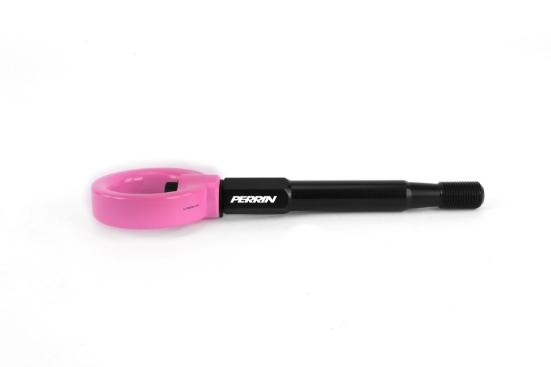 Picture of PERRIN 08-14 Subaru WRX/STI (Hatchback) Tow Hook Kit (Rear) - Hyper Pink