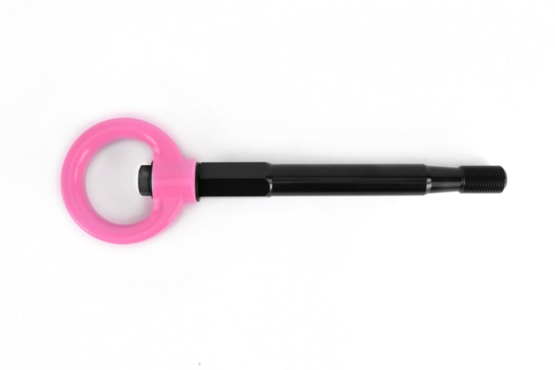 Picture of PERRIN 22-26 Subaru WRX / 18-23 Crosstrek / 17-23 Impreza Forester Tow Hook Kit (Front) - Hyper Pink