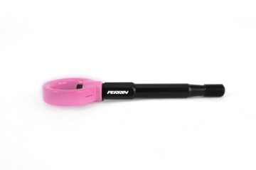 Picture of PERRIN 15-21 Subaru WRX/STI / 24-26 Crosstrek / 25-26 Forester Tow Hook Kit (Rear) -  Hyper Pink